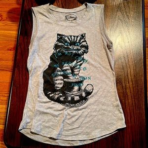 Disney Cheshire Cat tank top.